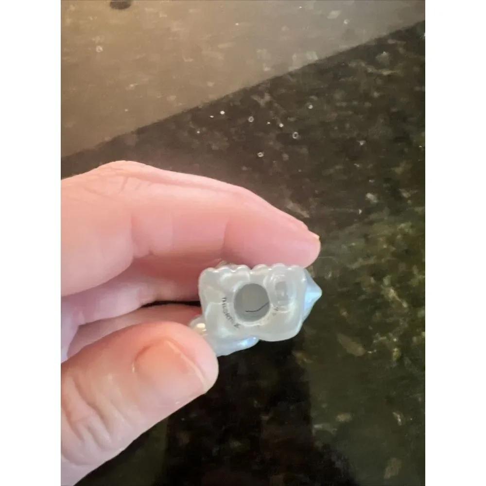 Ryan's World Silver Metallic Cat Figurine‎ Rubber Pencil Topper